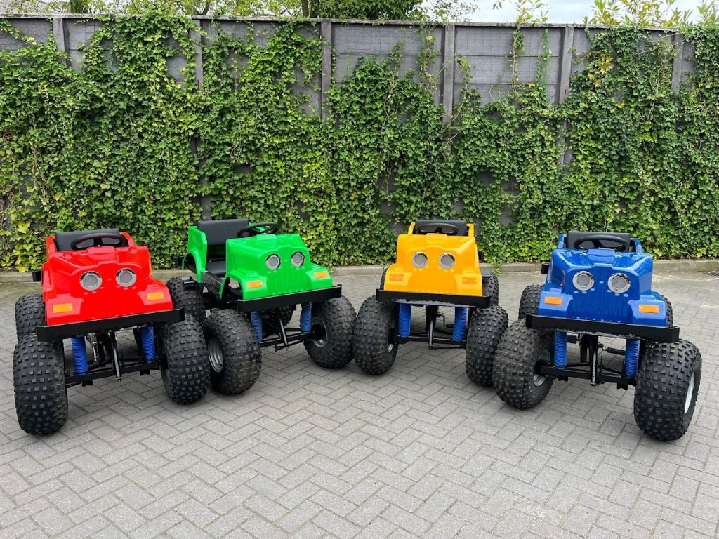 Big Wheels (3 stuks) + Baan 2